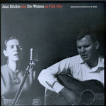 the album cover for Ritchie/Watson - At Folk City