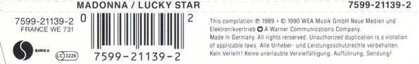 Madonna : Lucky Star / Borderline (CD, Single)