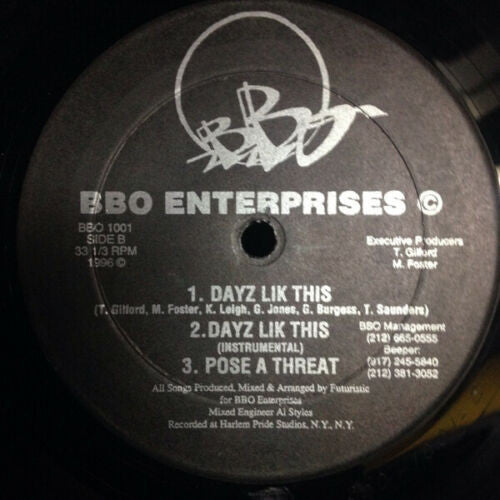 B.B.O. : Get Rude (12")
