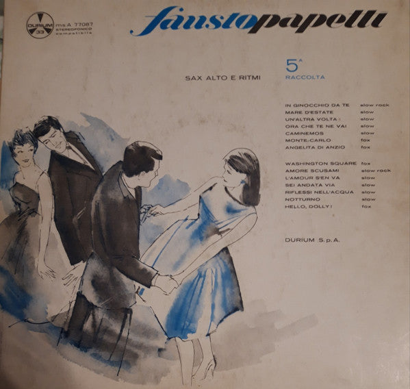 Fausto Papetti : 5a Raccolta (LP, Album, RE)