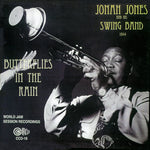 the album cover for Jonah Jones & His Swing Band - Butterflies In The Rain, 1944