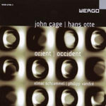 the album cover for Philipp Vandré - Orient / Occident : Sonatas & Interludes