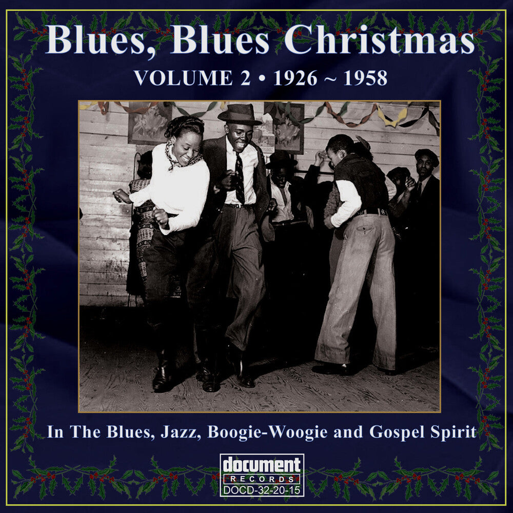 the album cover for Blues Blues Christmas - Vol. 2-Blues Blues Christmas