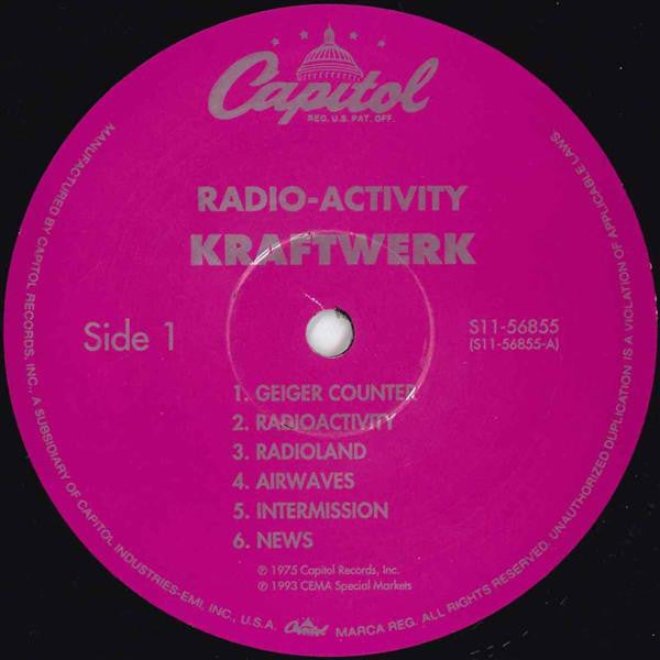Kraftwerk : Radio-Activity (LP, Album, MP, RE, KEV)