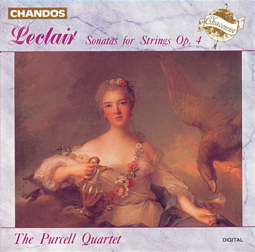 the album cover for Purcell Quartet - Sonatas for Strings Op. 4