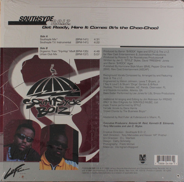 Southsyde B.O.I.Z. : Get Ready, Here It Comes (It's The Choo-Choo) (12")