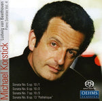 the album cover for L.V. Beethoven - Piano Sonatas 4