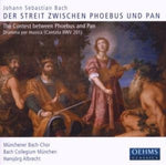 the album cover for J.S. Bach - Der Streit Zwischen