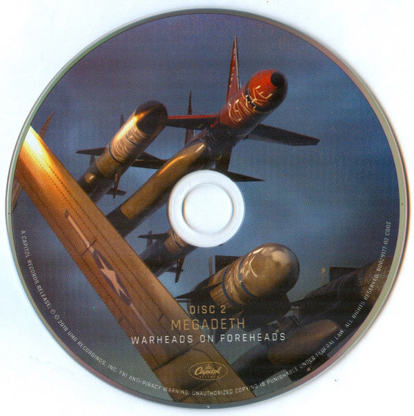 Megadeth : Warheads On Foreheads (3xCD, Album, Comp, RM)