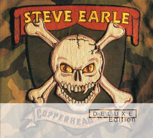 the album cover for Steve Earle - Copperhead Road
