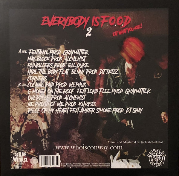 Conway The Machine : Everybody Is F.O.O.D. 2 Eat What You Kill! (LP, Album, Ltd, Blu)