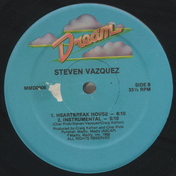 Steven Vazquez : Just One Day (12")