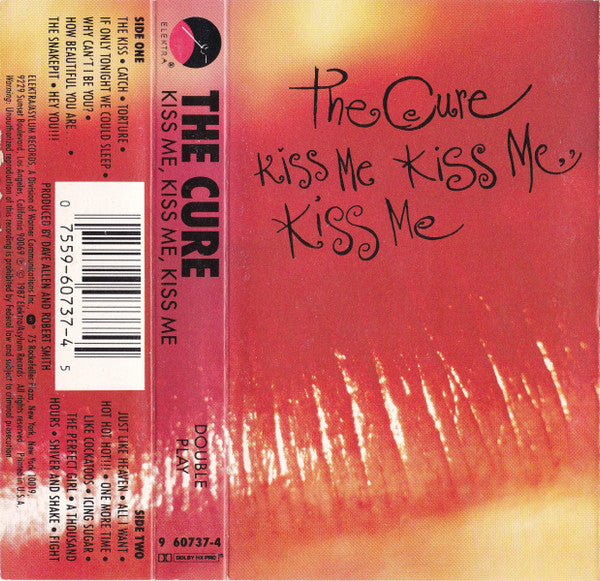 The Cure : Kiss Me Kiss Me Kiss Me (Cass, Album, SR,)