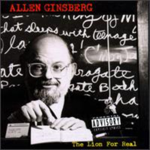 the album cover for Allen Ginsberg - Lion for Real