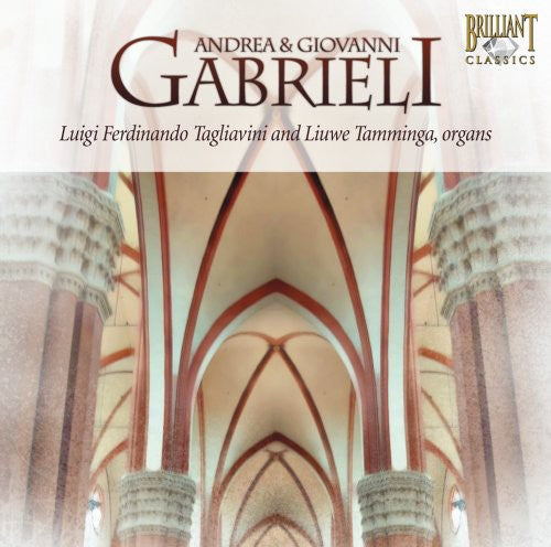 the album cover for A. Gabrieli - Music for One & Two Organs