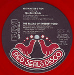 His Master's Fish Featuring Gordon Grody : The Ballad Of Sweeney Todd (12", Promo, Red)