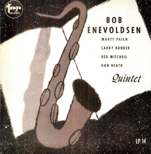 the album cover for Bob Enevoldsen - Reflections in Jazz