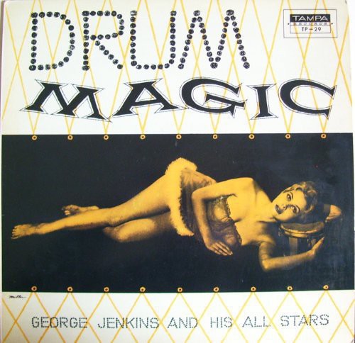 the album cover for Plas Johnson - Drum Magic
