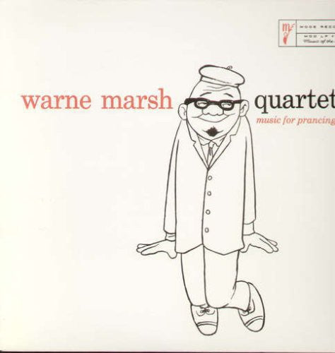 the album cover for Warne Marsh - Music for Prancing
