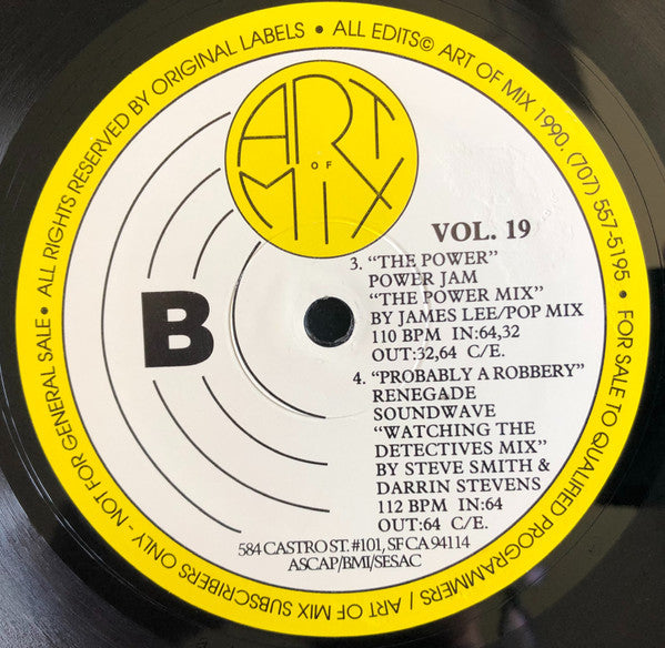 Various : Art Of Mix - Vol. 19 (12", Promo)