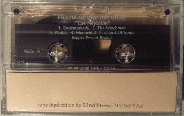 Fields Of The Nephilim : The Nephilim (Cass, Album, Promo)