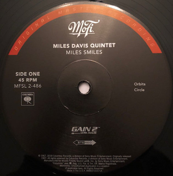 Miles Davis Quintet* : Miles Smiles (2x12", Album, Ltd, Num, RE, RM, Gat)