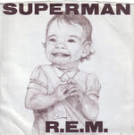 R.E.M. : Superman (7", Single, Pin)