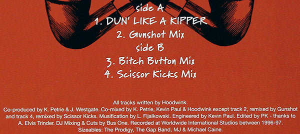 Hoodwink : Dun' Like A Kipper (12")