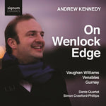 the album cover for Andrew Kennedy - On Wenlock Edge