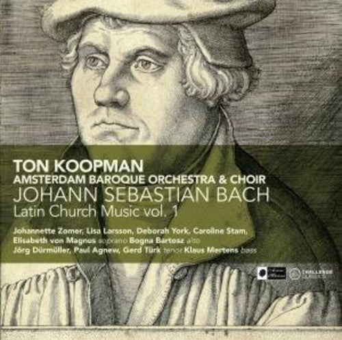 the album cover for Amsterdam Baroque Choir - Latin Church 1