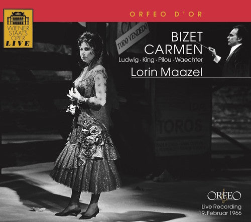 the album cover for Jeannette Pilou - Carmen