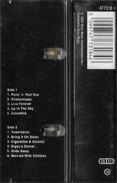 Oasis (2) : Definitely Maybe (Cass, Album)