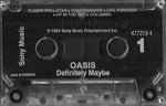Oasis (2) : Definitely Maybe (Cass, Album)