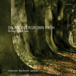 the album cover for Richard Saxel - On An Overgrown Path