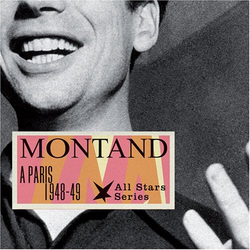 the album cover for Yves Montand - A Paris 1948-49