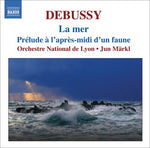 the album cover for Jun Märkl - La Mer / Prelude a L'apres-Midi D'un Faune