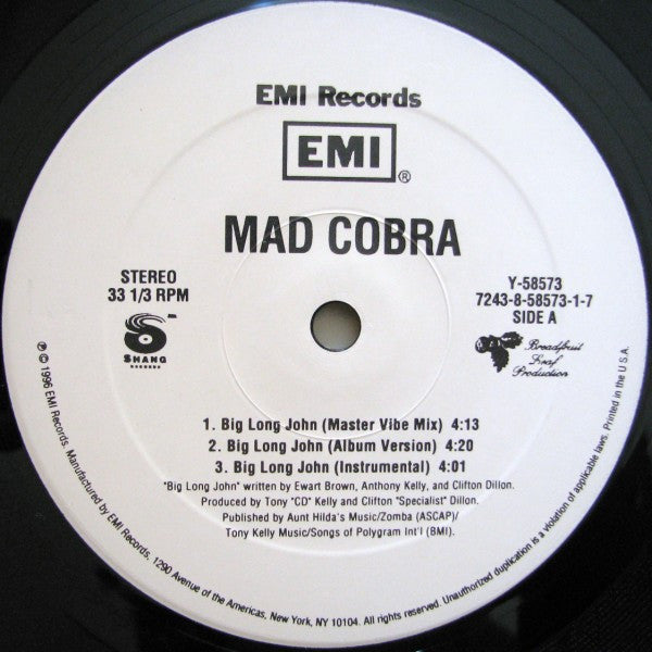 Mad Cobra : Big Long John (12")