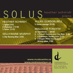 the album cover for Heather Schmidt - Solus