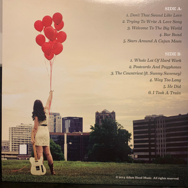 Adam Hood : Welcome To The Big World (LP, Album)