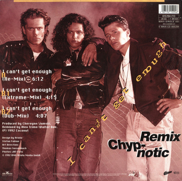 Chyp-Notic : I Can't Get Enough (Remix) (12", Maxi)