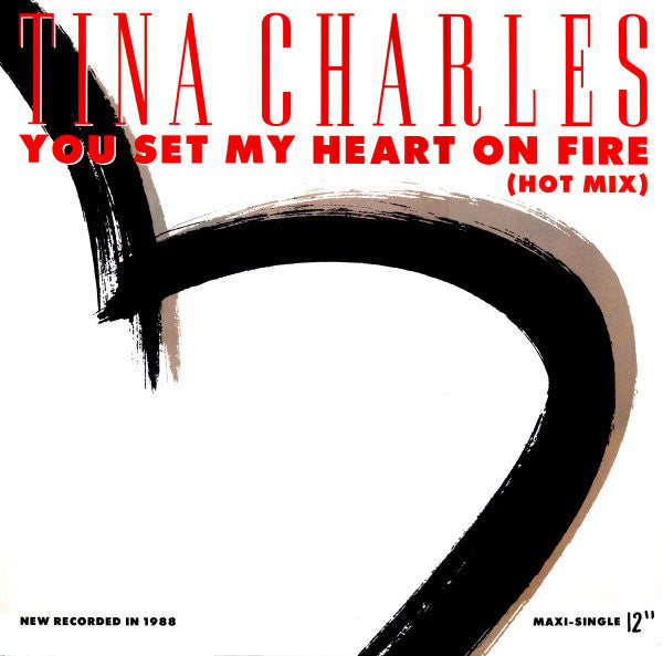 Tina Charles : You Set My Heart On Fire (12", Maxi)