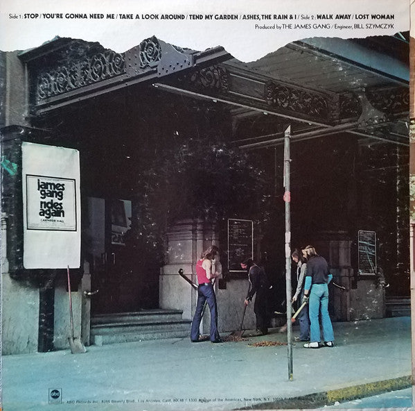 The James Gang* : Live In Concert (LP, Album, Pit)