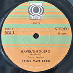 Thijs van Leer : Plays Ravel's Bolero (Love Theme From "10") (7", Single)