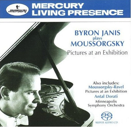 Byron Janis, Moussorgsky*, Antal Dorati, Minneapolis Symphony Orchestra : Byron Janis Plays Moussorgsky (SACD, Hybrid, RE, RM)