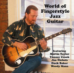 the album cover for World Of Fingerstyle Jazz Guitar - World Of Fingerstyle Jazz Guitar