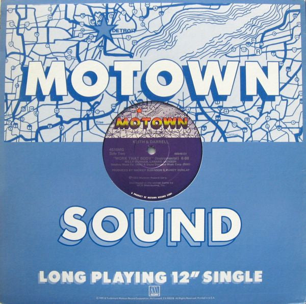 Keith & Darrell : Work That Body (12", Single)