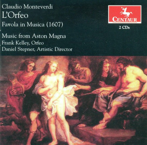 the album cover for C. Monteverdi - L'orfeo Favola in Musica 1607