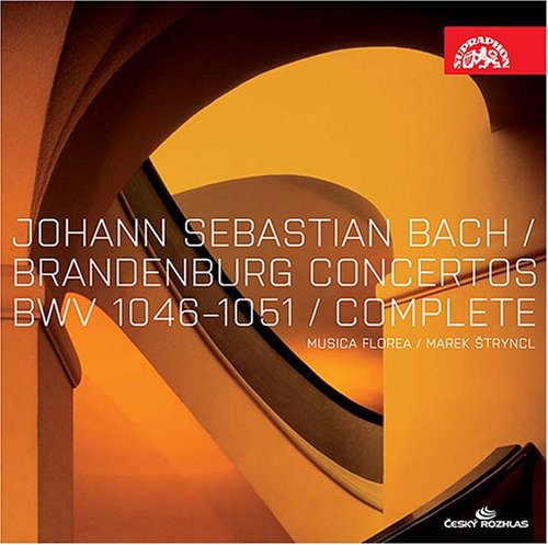 the album cover for Marek Å tryncl - Brandenburg Concertos 1-6