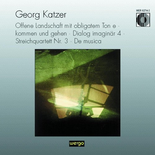 the album cover for Katzer - Georg Katzer