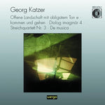 the album cover for Katzer - Georg Katzer